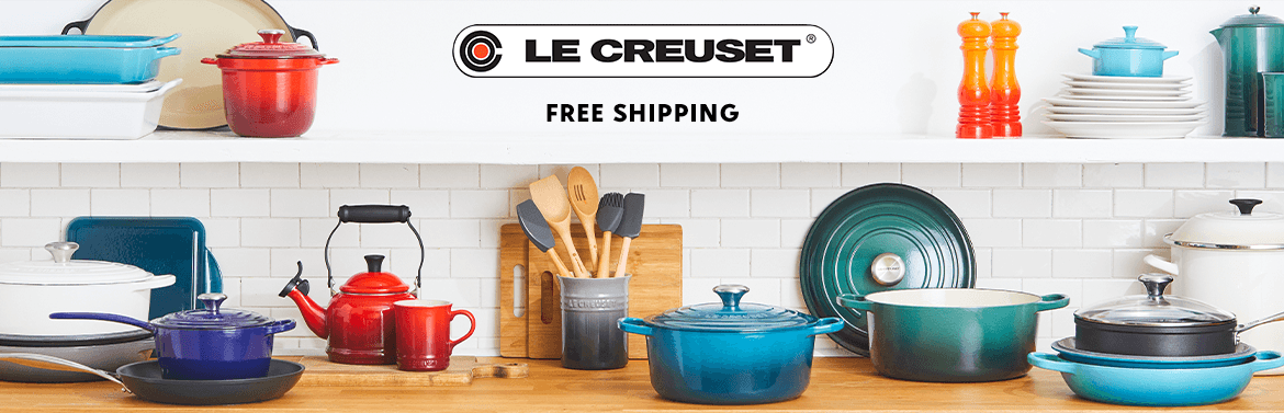 LE Creuset, free shipping