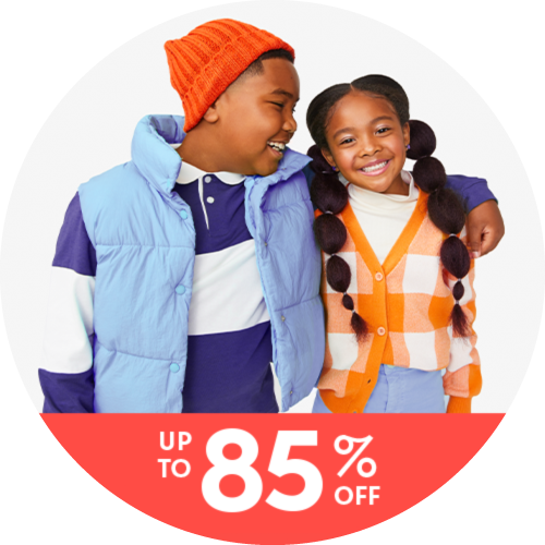 Up to 85% off