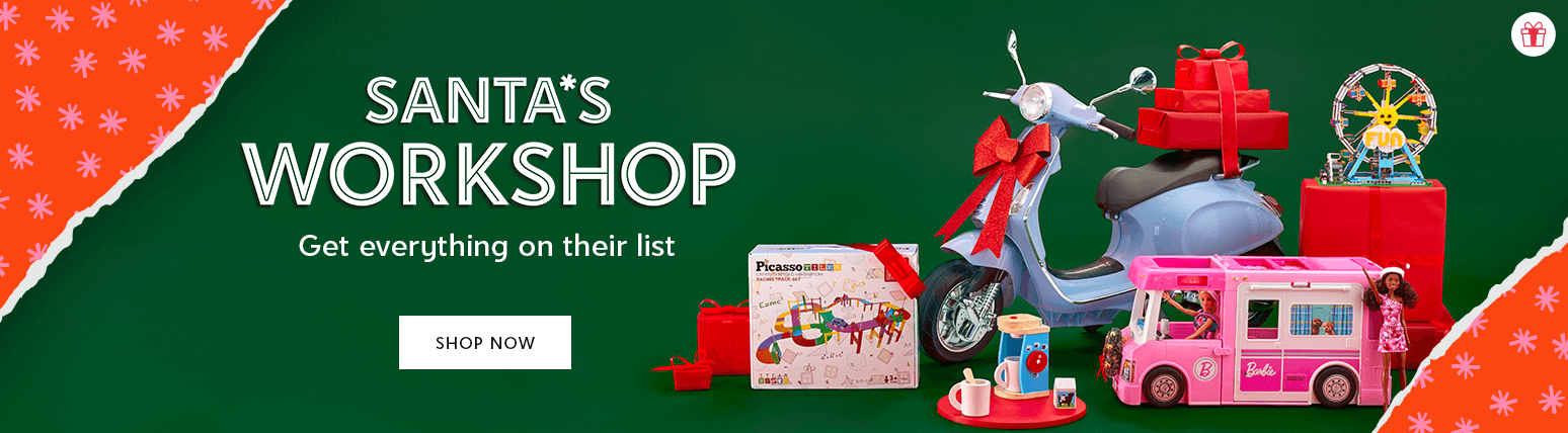 Santa's Workshop - Get everything on their list - Shop now