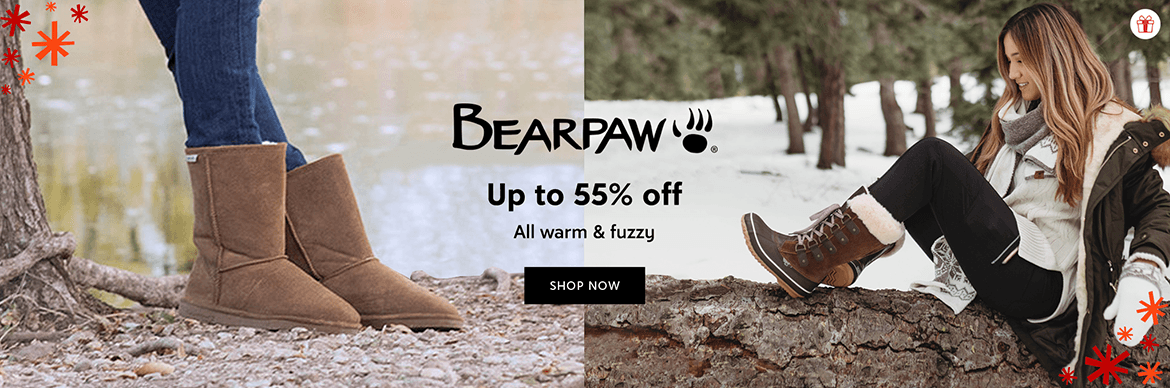 Bearpaw - Up to 55% off - All warm & fuzzy - Shop now
