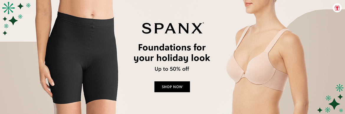 Spanx | Foundations for your holiday look | Up to 50% off