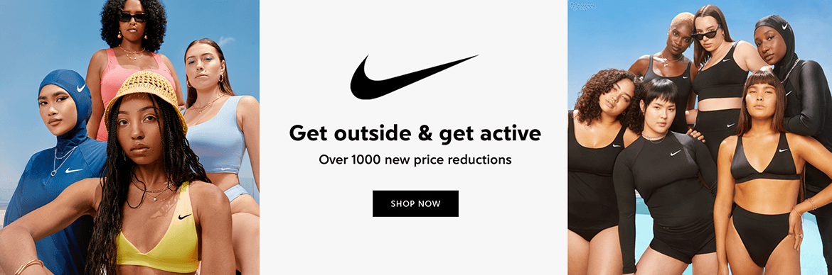 Nike - Get outside and get active - Over 1000 new price reductions - shop now