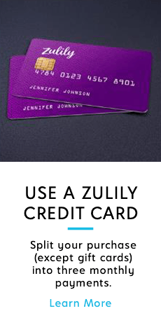 Two Zulily credit cards
